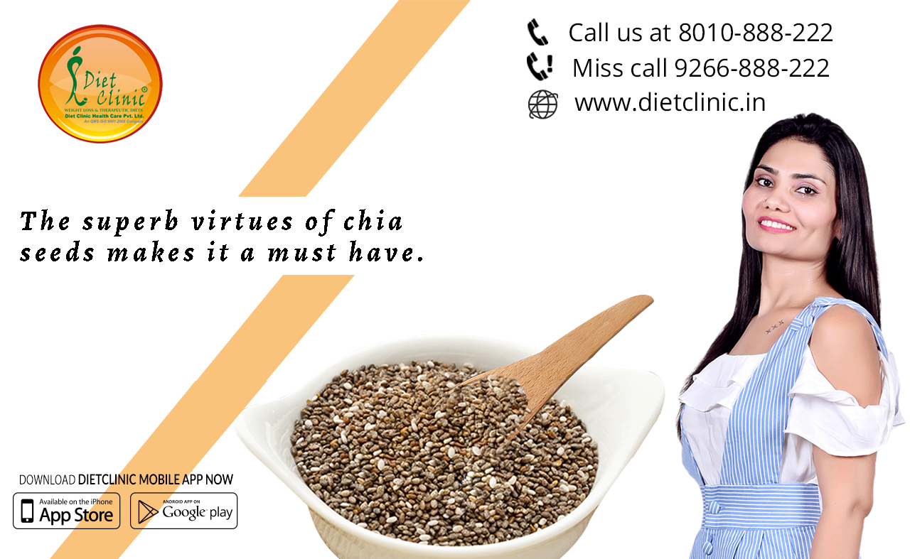 The superb virtues of chia seeds makes it a must have